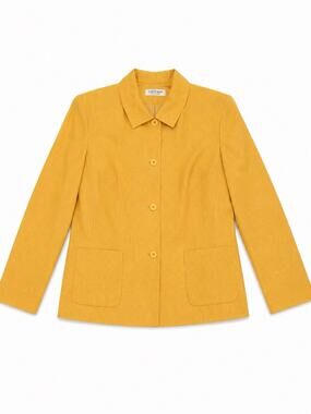 Women’s Judith Hart Collections Yellow Blazer Large